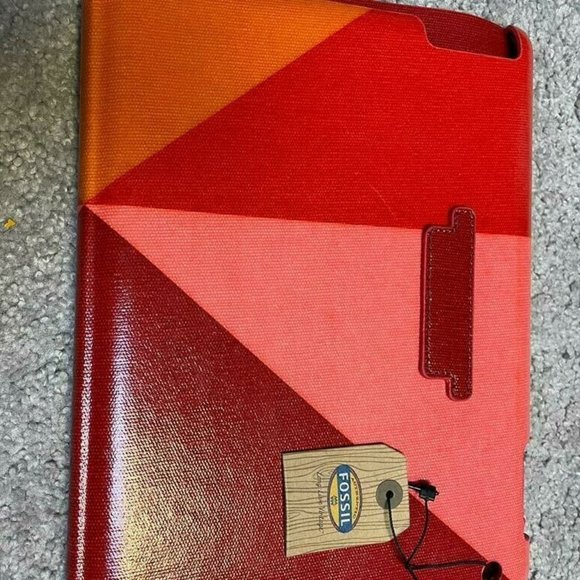 Fossil Authentic Fossil LONG Live Vintage TABLET Cover RED MULTI SL4193995 - Picture 1 of 7